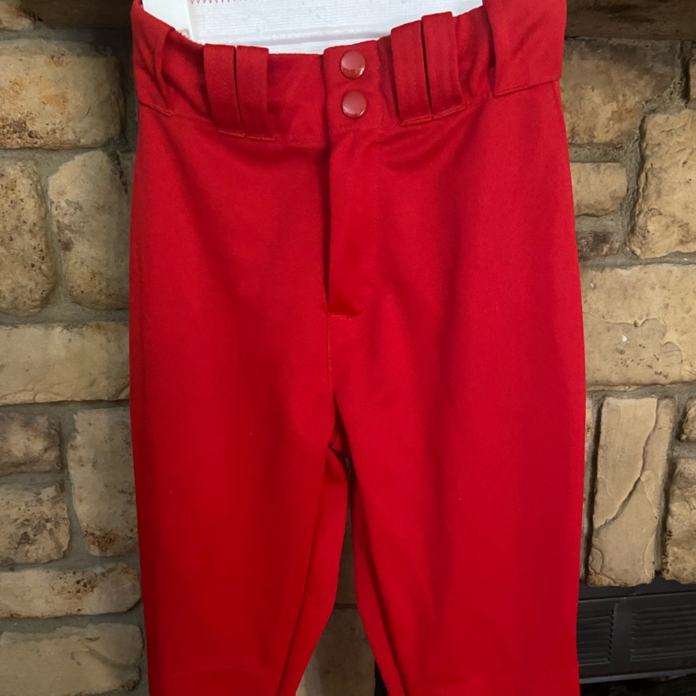 Allison Athletic Red softball pants